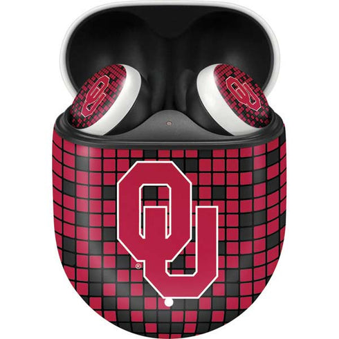 University of Oklahoma Sooners Red Digi Google Pixel Buds Skin